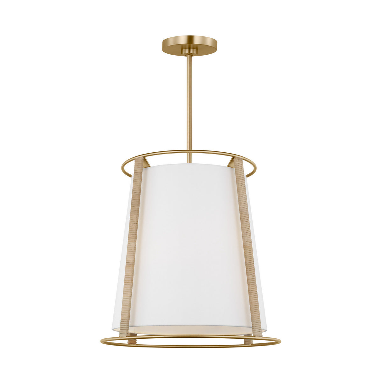 Two Light Pendant — White