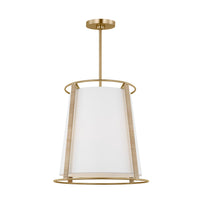 Two Light Pendant — White