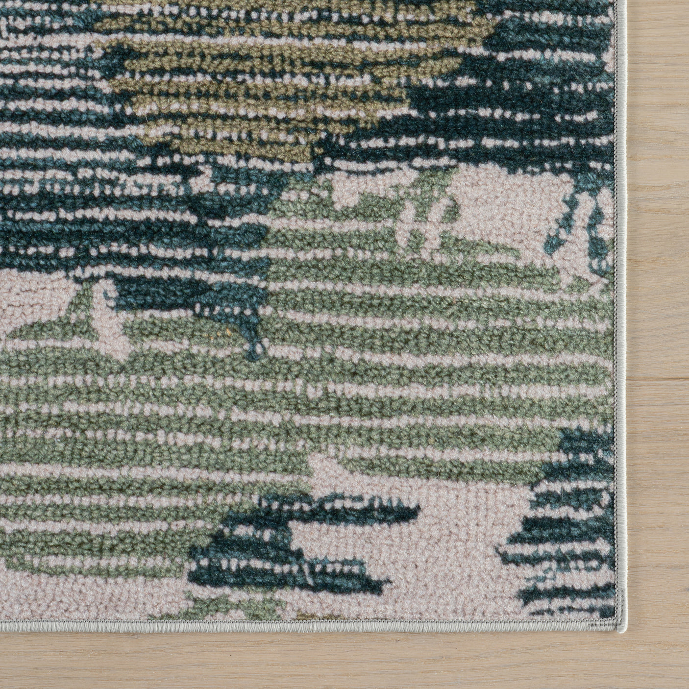 Sierro Modern Abstract Machine Washable Rug