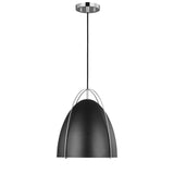 Norman Medium Pendant — Midnight Black, 75 W