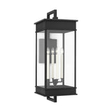 Four Light Outdoor Wall Sconce — 35.13"