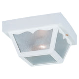 Outdoor Ceiling Two Light Flush Mount