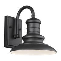 Redding Station One Light Outdoor Wall Lantern — 9"