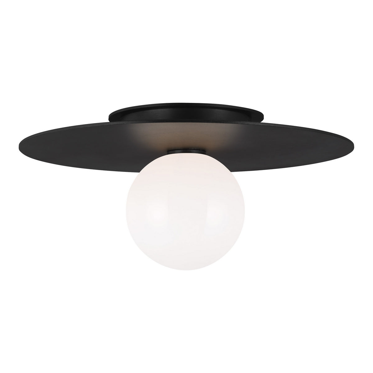 One Light Flush Mount — 6.38"