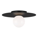 One Light Flush Mount — 6.38"