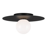 One Light Flush Mount — 6.38"