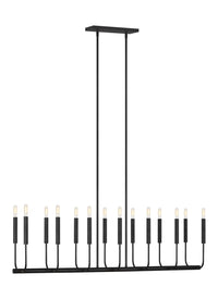 14 Light Linear Chandelier