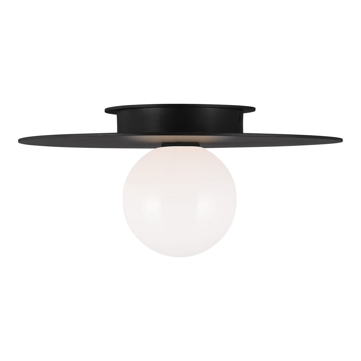 One Light Flush Mount — 6.38"