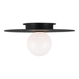 One Light Flush Mount — 6.38"