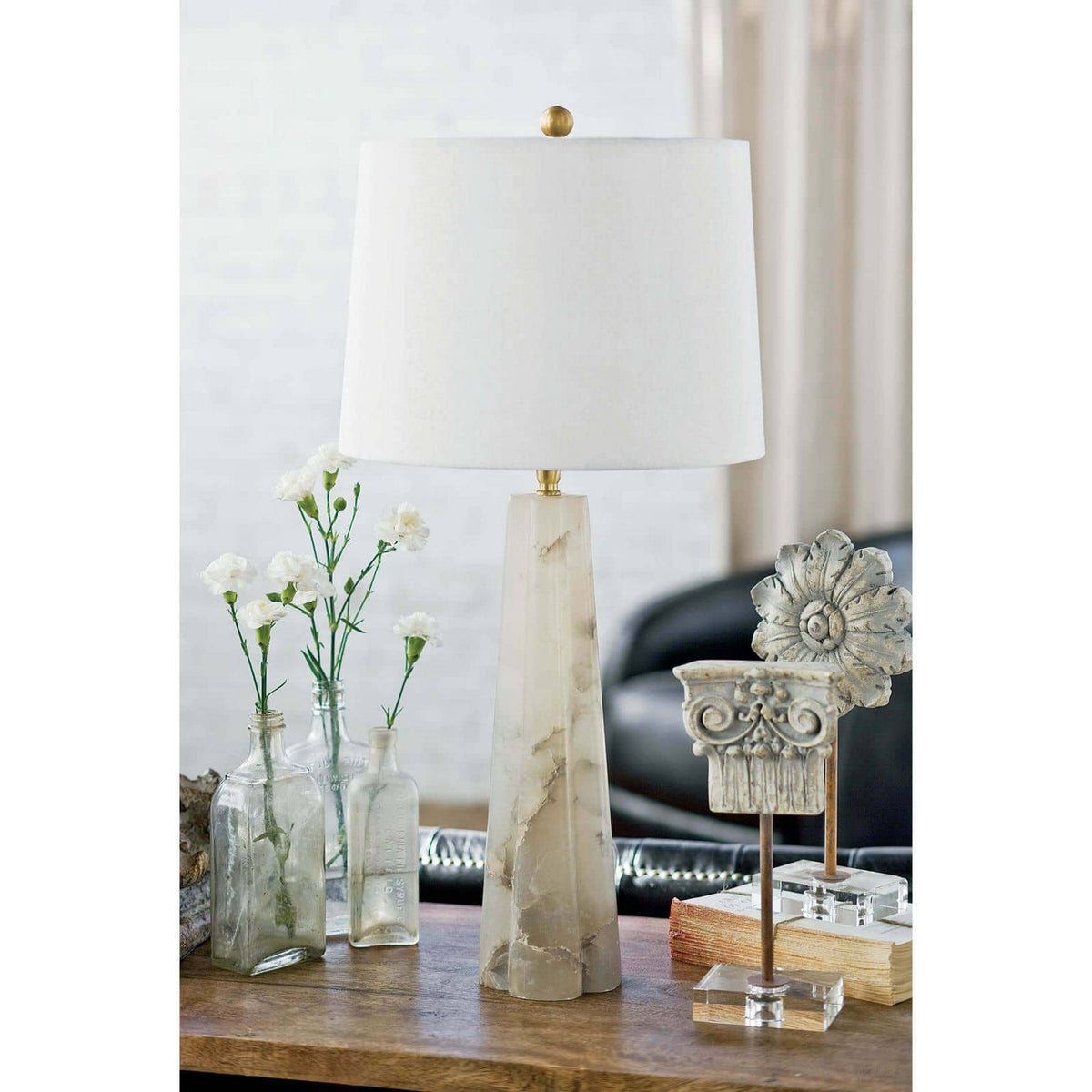 Quatrefoil One Light Table Lamp — 27.50"