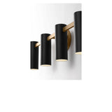 Zentro Four Light Vanity