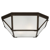 Morris Four Light Flush Mount