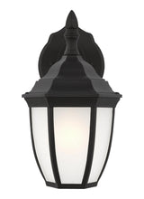 Bakersville Curve 11" Lantern — Satin Etched
