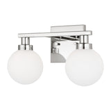 Two Light Bath Vanity — 7.88"