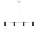 Zentro Four Light Linear Chandelier