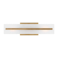 LED Bath Wall Sconce — W: 4.75" × H: 17.88" × D: 4.88"