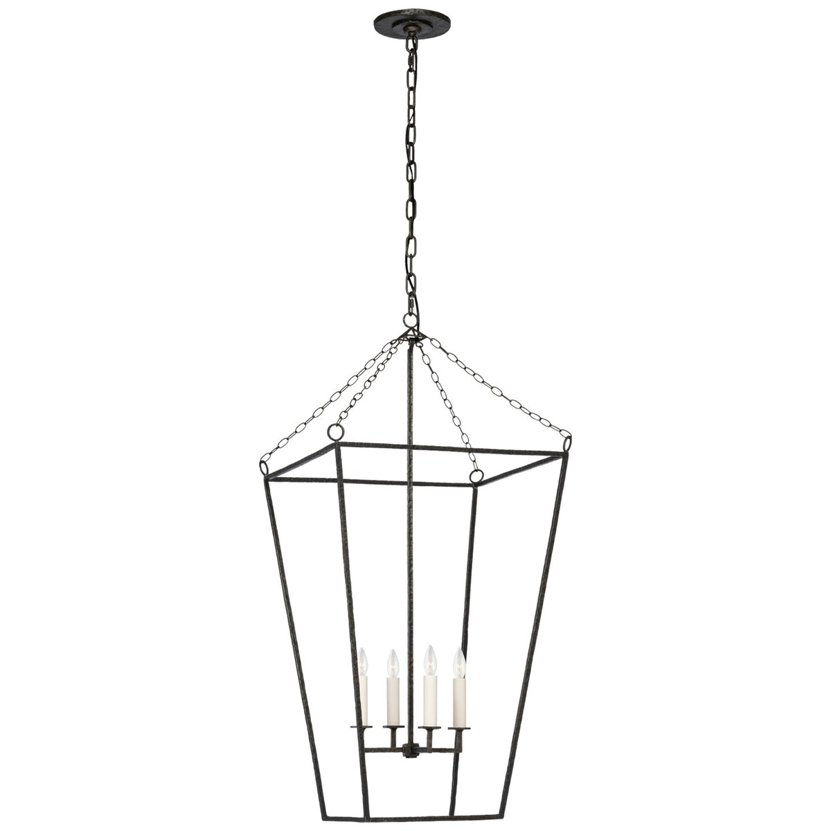 Malloy 18" Open Frame Forged Lantern