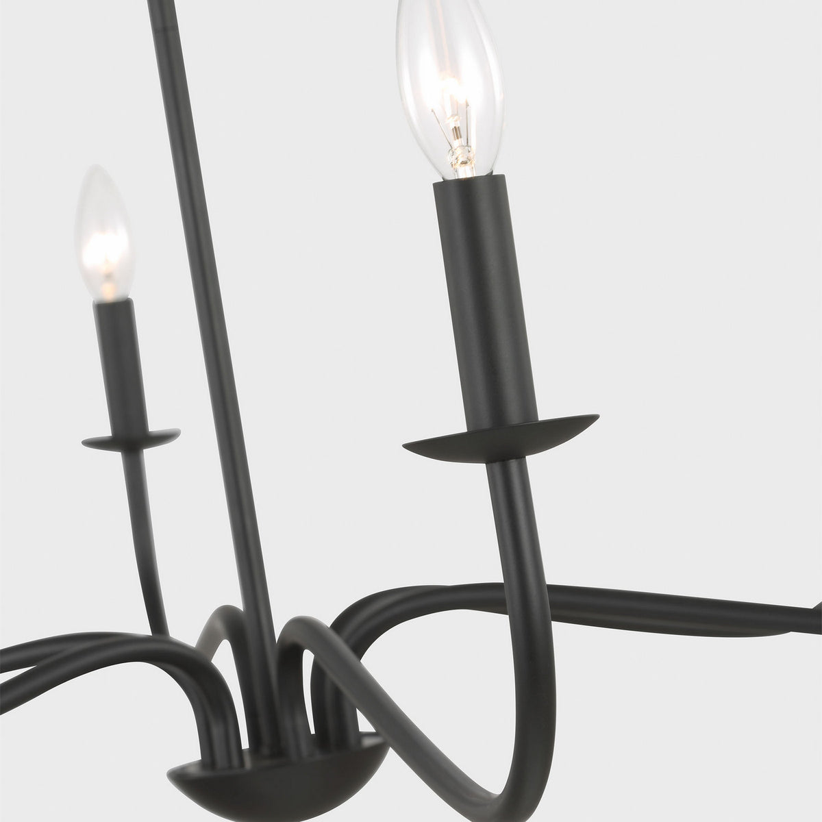 Abells Six Light Chandelier