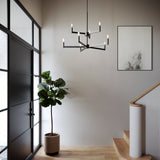 Nine Light Chandelier — 24.25", 60 W