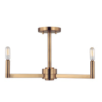 LED Semi-Flush Mount — 10.63"