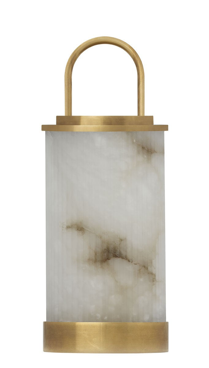 Tawa Alabaster Accent Rechargeable Table Lamp