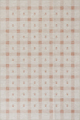 Elenica Modern Plaid Machine Washable Rug