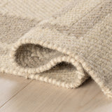 Nate Berkus Canon Bordered Wool Cozy Area Rug
