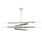 Wick Eight Light Chandelier
