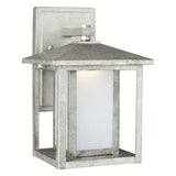 Hunnington 11" Lantern — Etched Seeded, LED Module