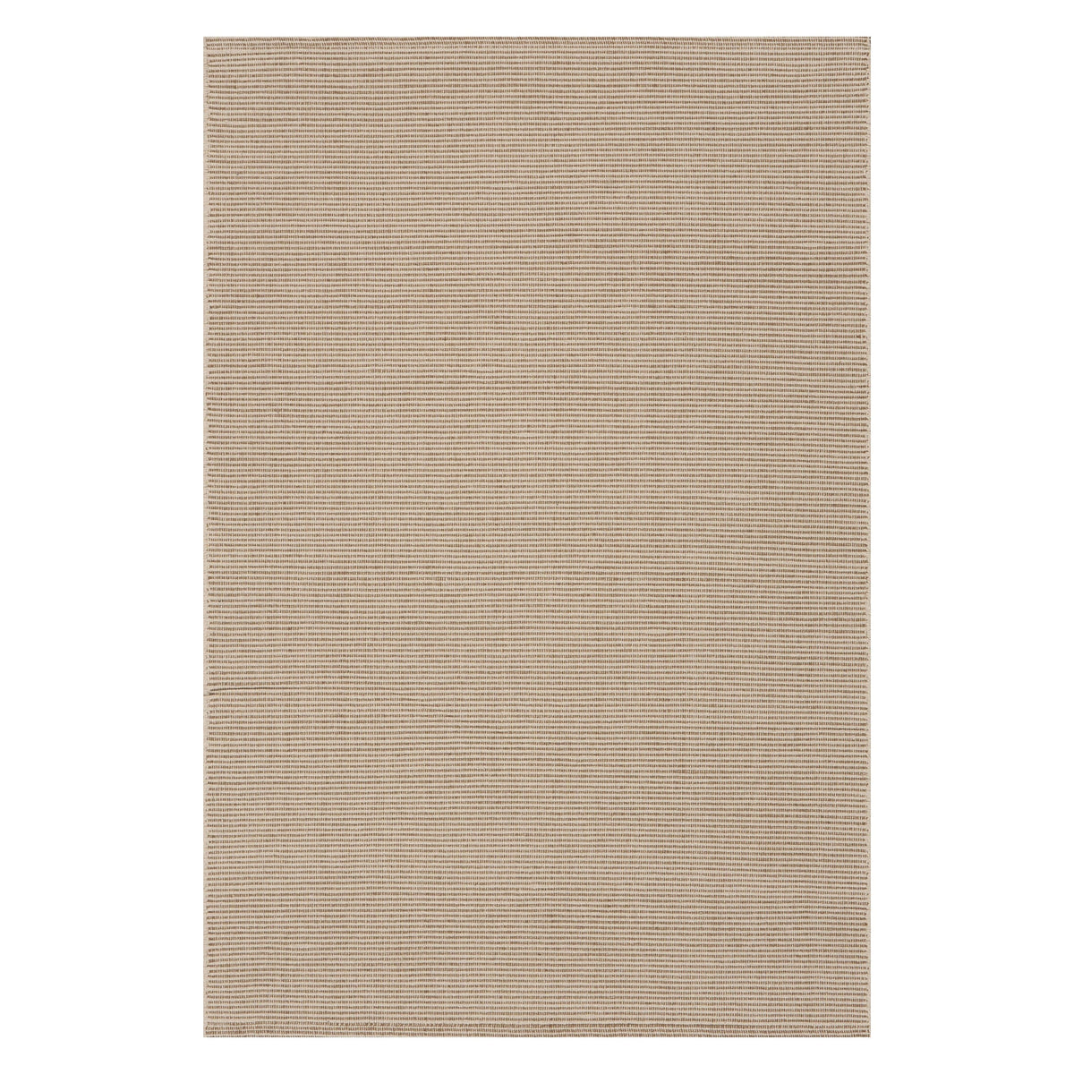 Dash & Albert Haverhill Handwoven Cotton Rug in Natural, on white