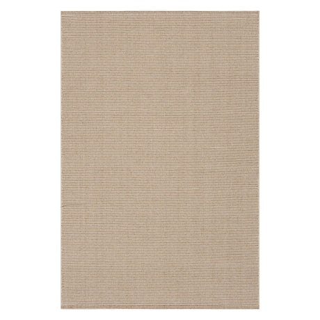Dash & Albert Haverhill Handwoven Cotton Rug in Natural, on white