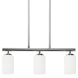 Oslo Three Light Linear Chandelier