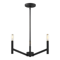 Three Light Chandelier — 15.13", 60 W