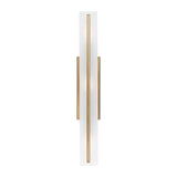 LED Bath Wall Sconce — W: 4.75" × H: 29.88" × D: 4.88"