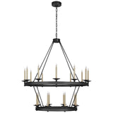 Launceton Large Two Tiered Chandelier