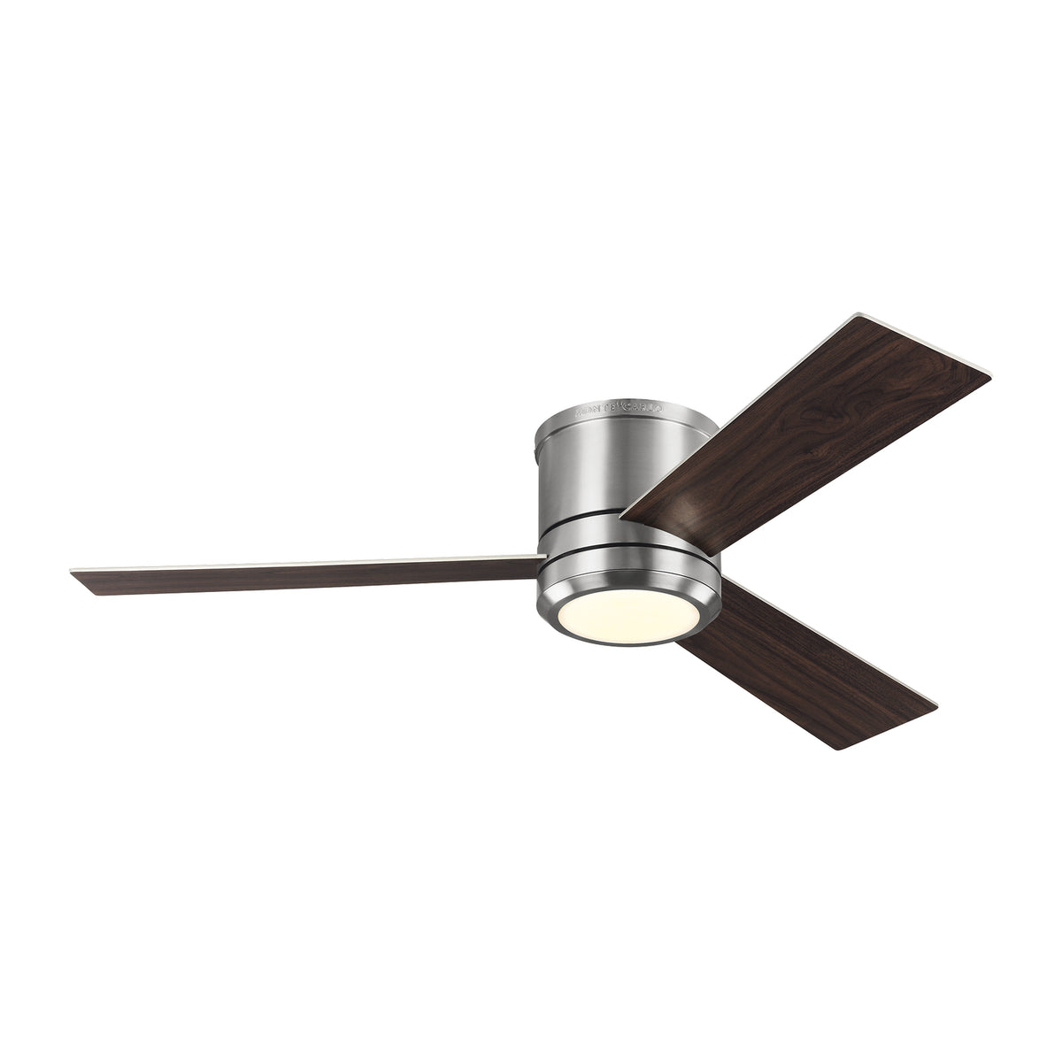 Clarity 56" Semi Flush LED Ceiling Fan