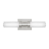 LED Bath Wall Sconce — W: 4.75" × H: 18.00" × D: 4.50"