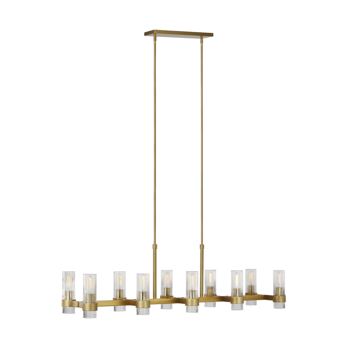 Ten Light Chandelier — 50"