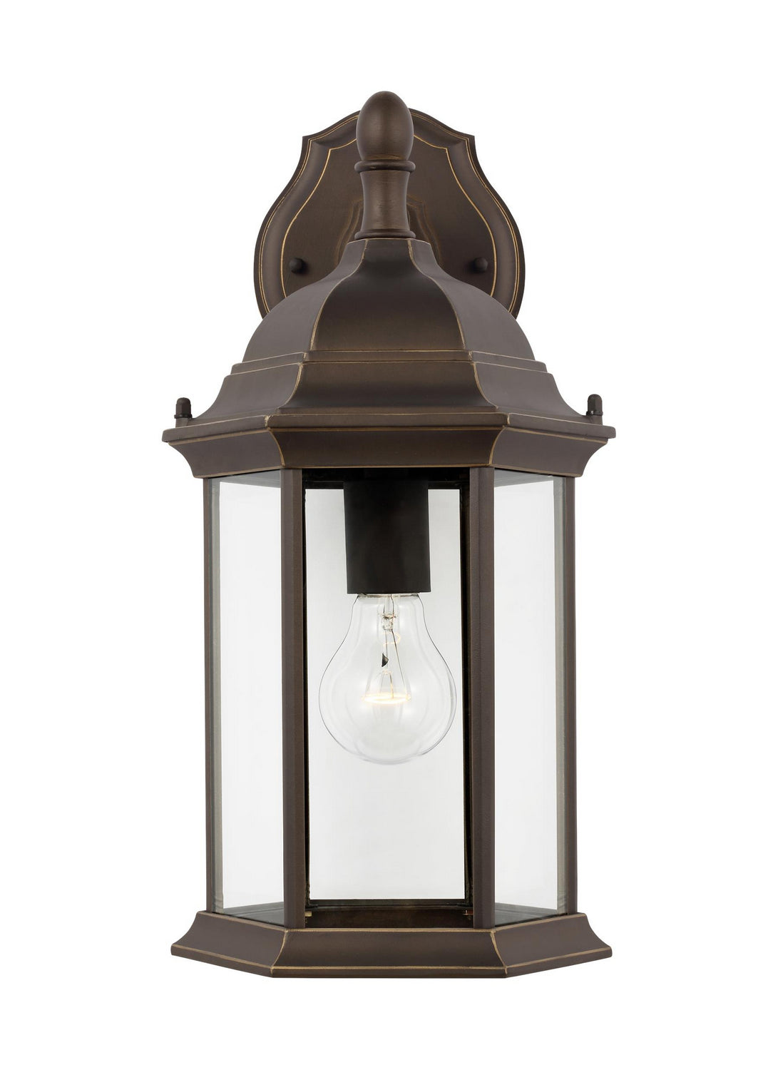 Sevier 16" Downlight Lantern — Clear
