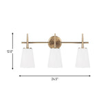 Driscoll Three Light Bath