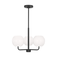 Rory Three Light Chandelier — 9 W