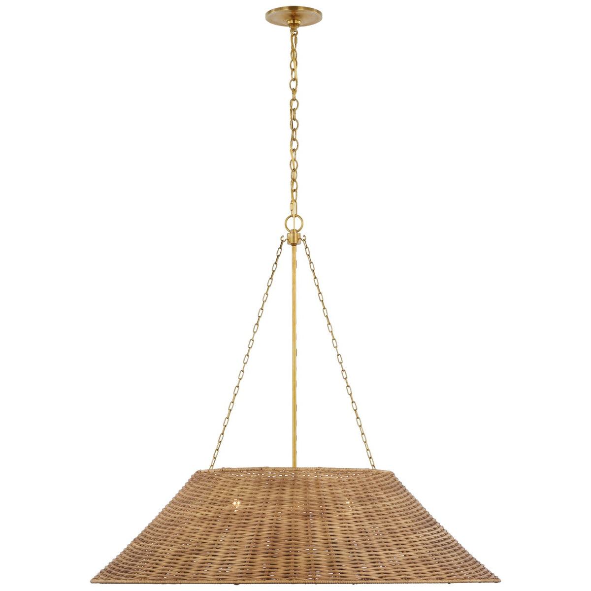 Corinne Extra Large Woven Hanging Shade