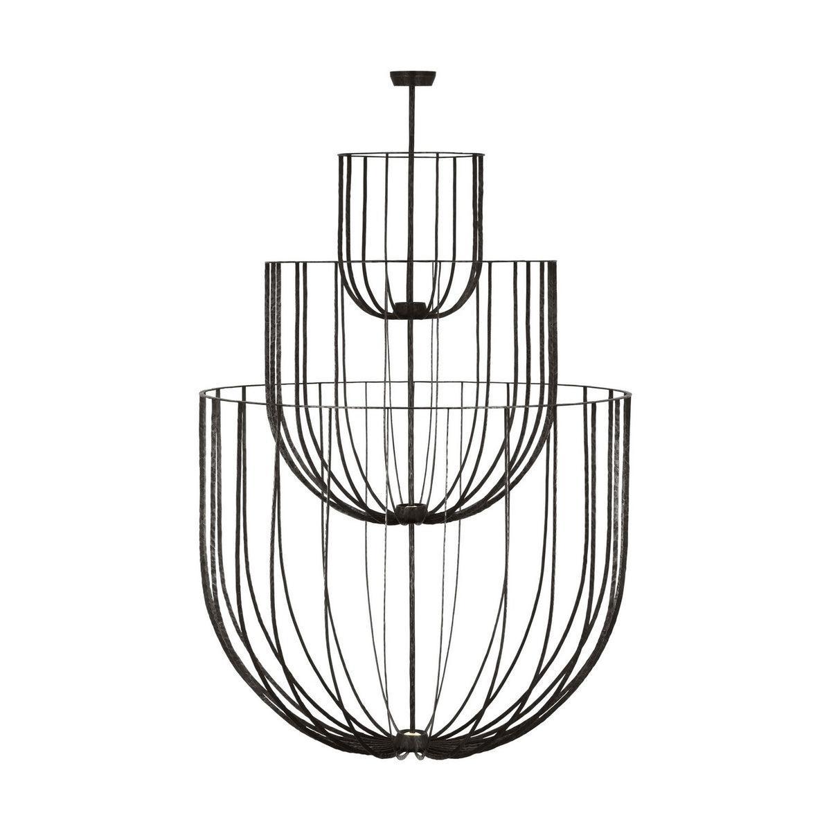 Sanchi Grande Three Tier Chandelier