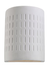 One Light Outdoor Wall Lantern — 10.00", Unfinished Ceramic