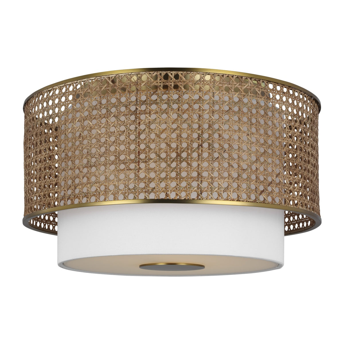 Three Light Flush Mount — 10.25"