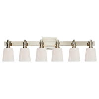 Bryant Six-Light Linear Bath Sconce