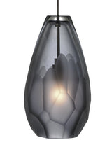 Briolette One Light Pendant — Smoke, Transitional, 12V