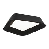 Rhonan Flush Mount — Nightshade Black