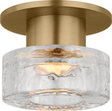 Holsted 5" Solitaire" Flush Mount