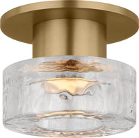 Holsted 5" Solitaire" Flush Mount
